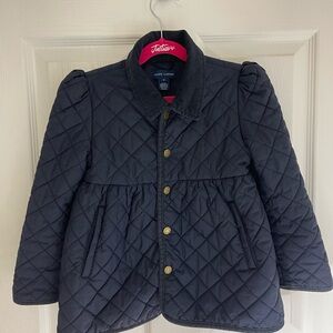 Ralph Lauren Kids Dark Blue Quilted Puffer Jacket